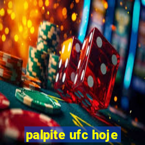 palpite ufc hoje